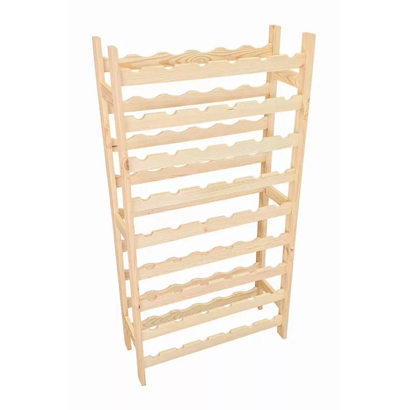 Casier en pin 36 bouteilles