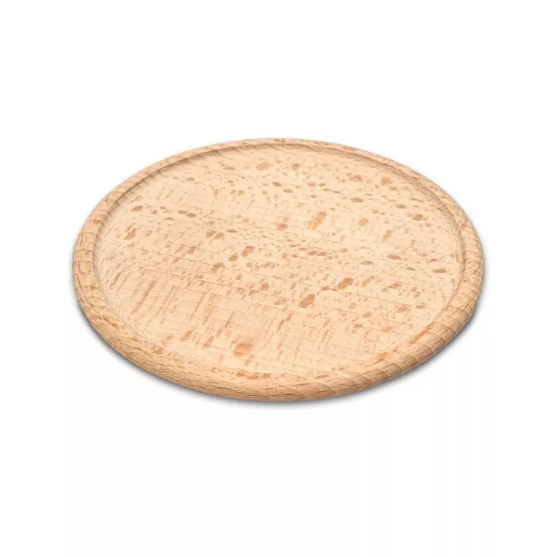 Sous-verre en bois diamètre 9 cm