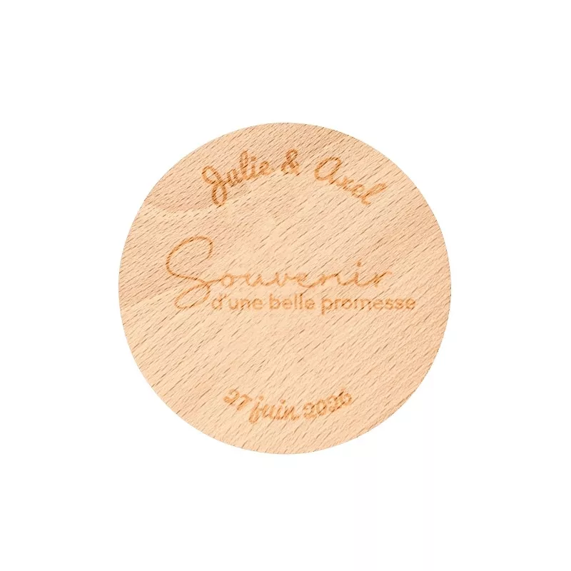 Magnet en bois de hêtre