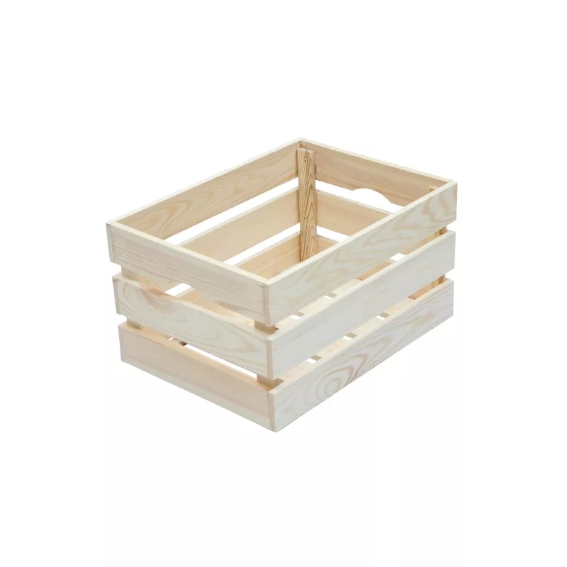 Cagette en pin hauteur 24 cm