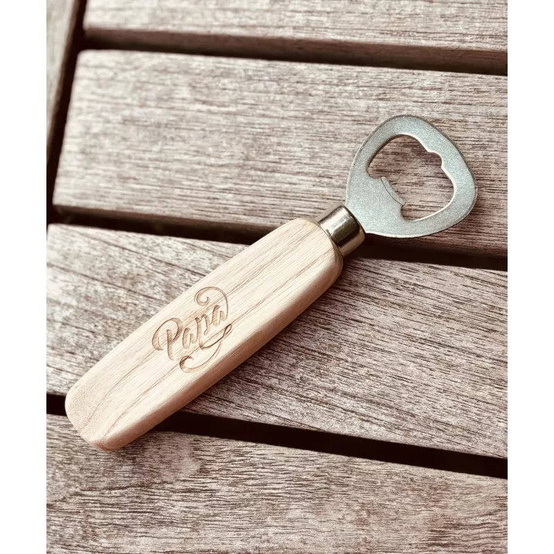 Décapsuleur en bois de hêtre