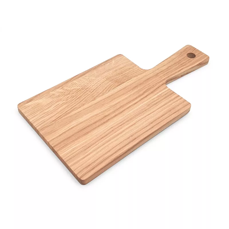 Planche à découper avec manche en chêne