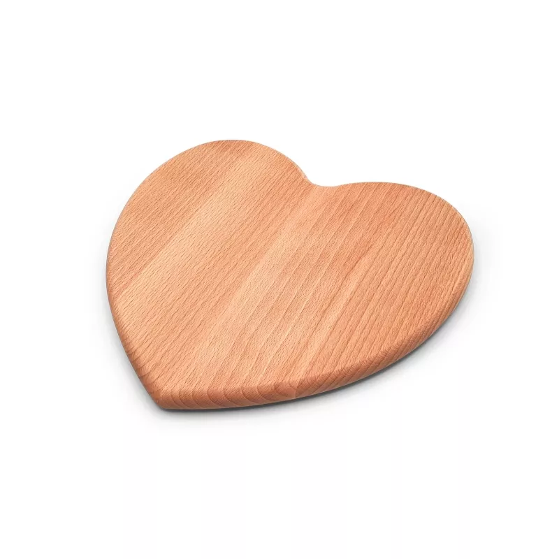 Planche à découper "Coeur" en hêtre