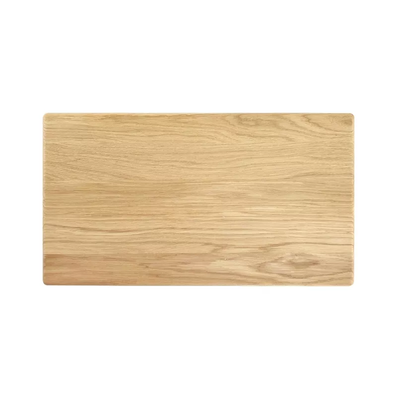 Planche à découper rectangulaire en chêne ciré