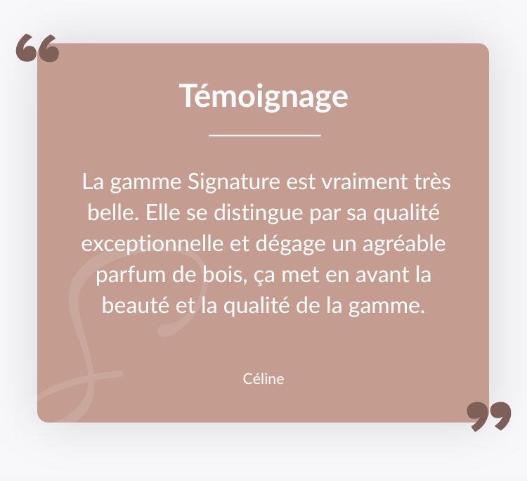 Témoignage client – gravure laser sur produit en bois personnalisé