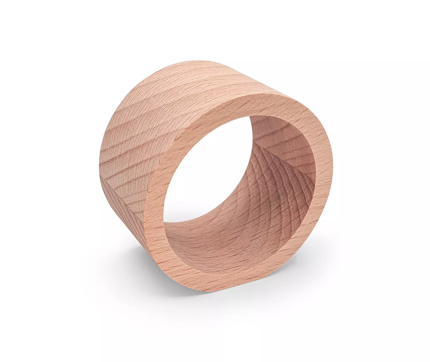 Rond de serviette en hêtre,...
