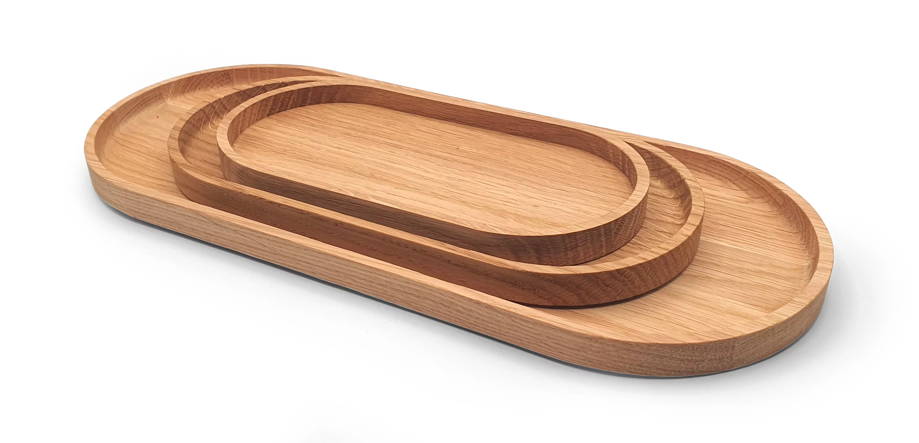 Plateau décoratif ovale en...