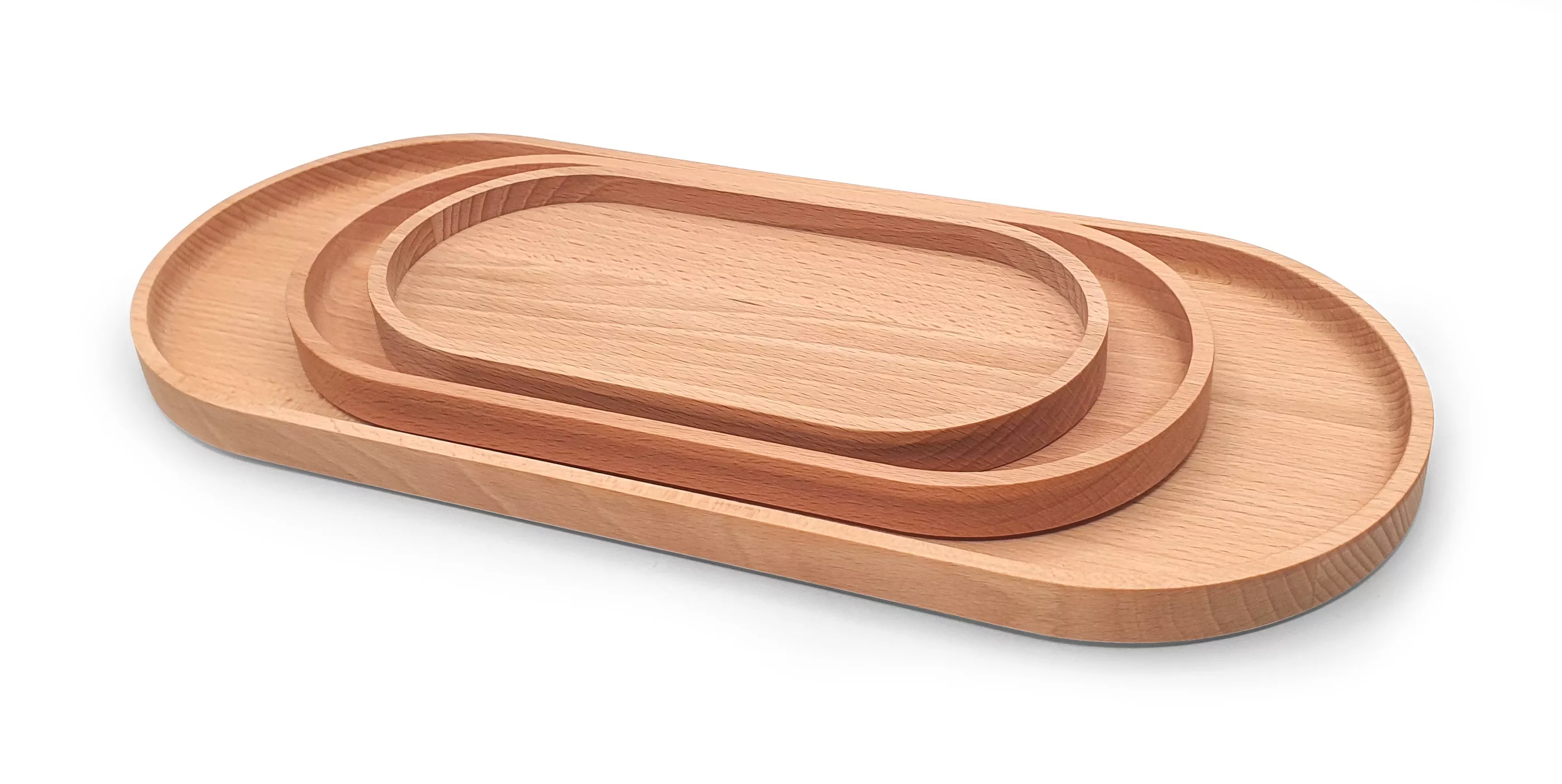 Plateau décoratif ovale en...