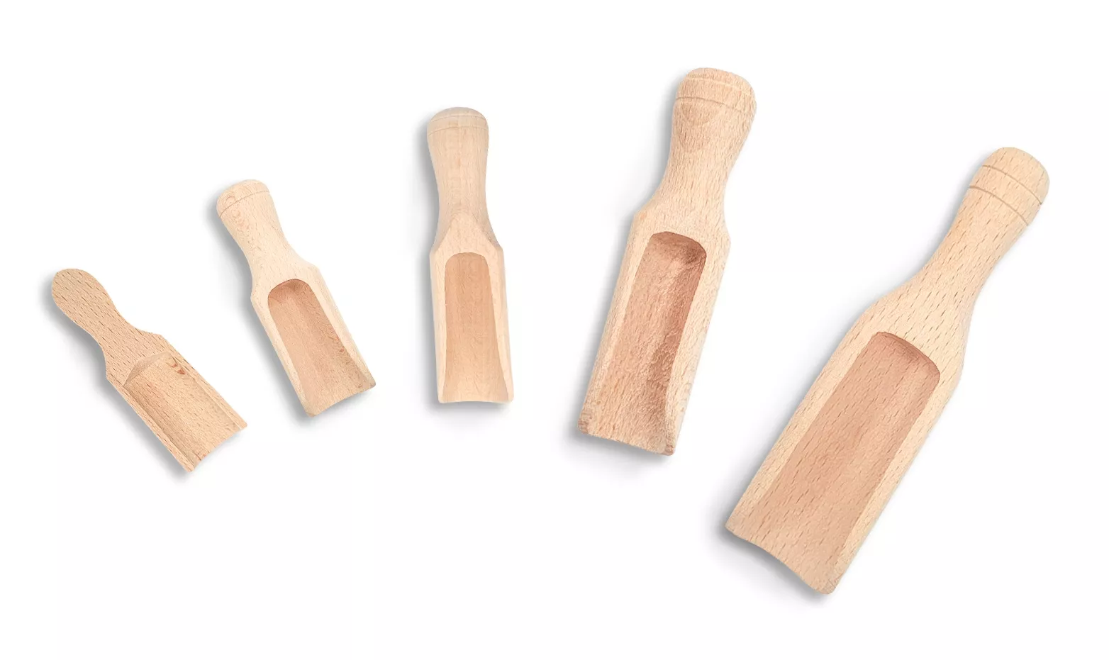 Pelle à sel et épices en hêtre