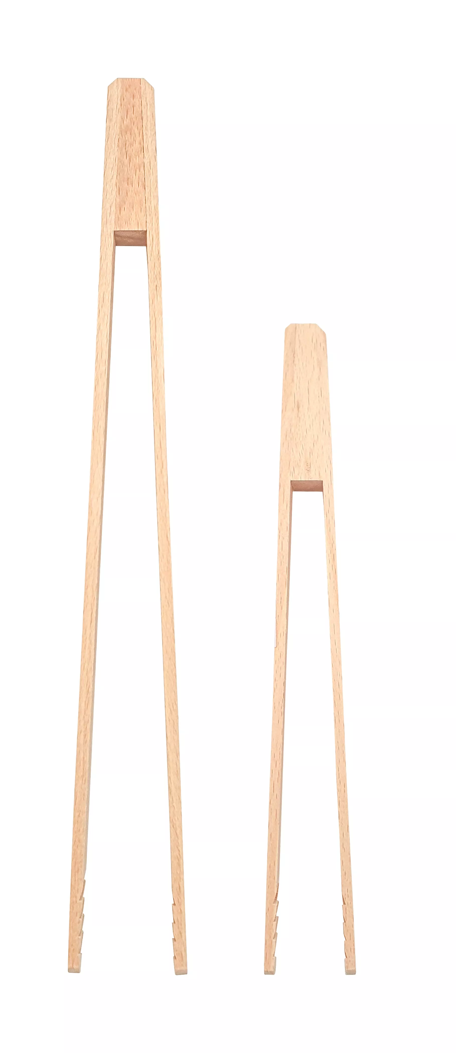 Pince en hêtre brut