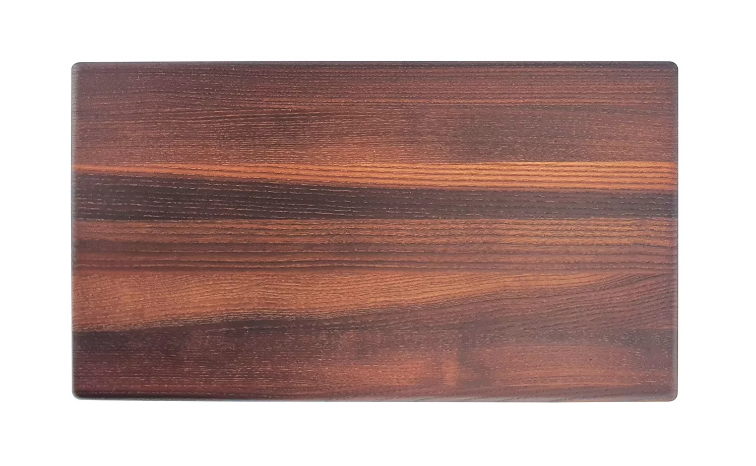 Planche à découper rectangulaire en frêne thermo-chauffé