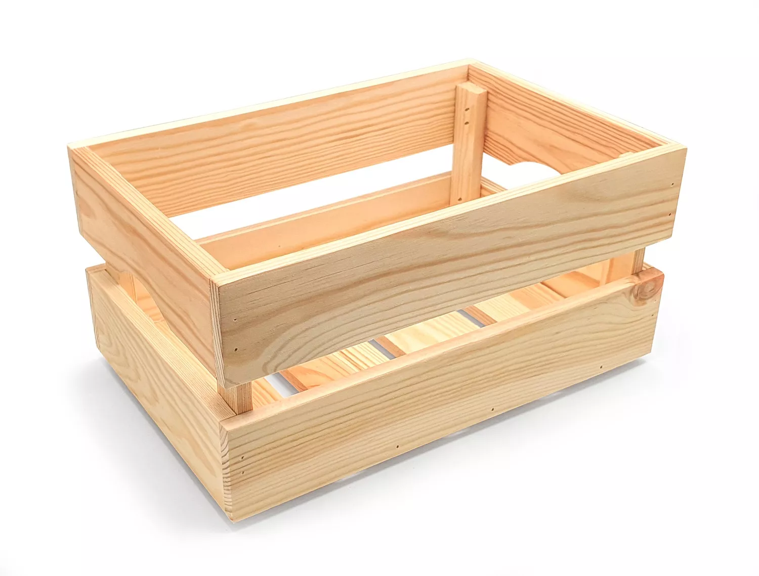 Cagette en pin hauteur 14 cm