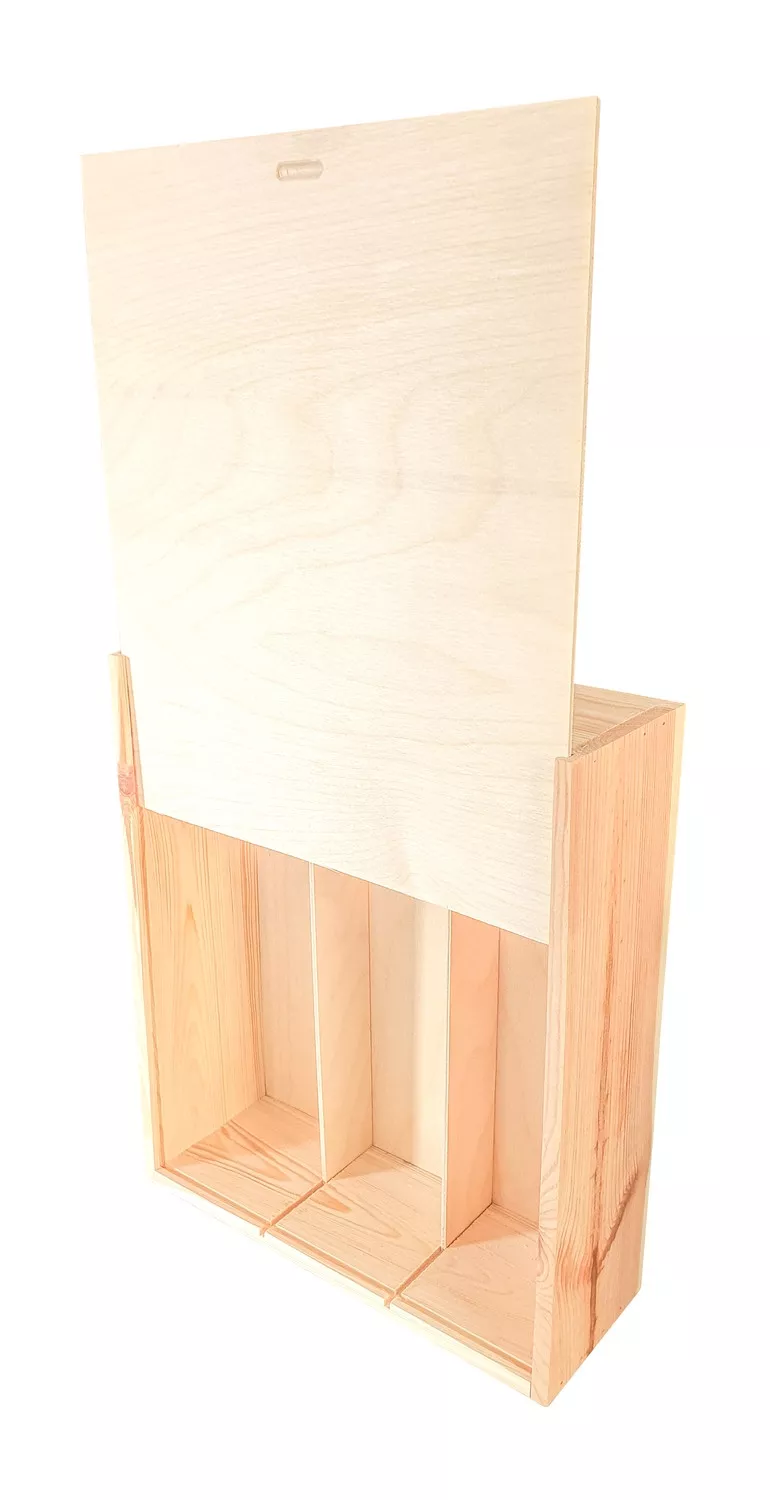 Boite à vin 3 bouteilles...