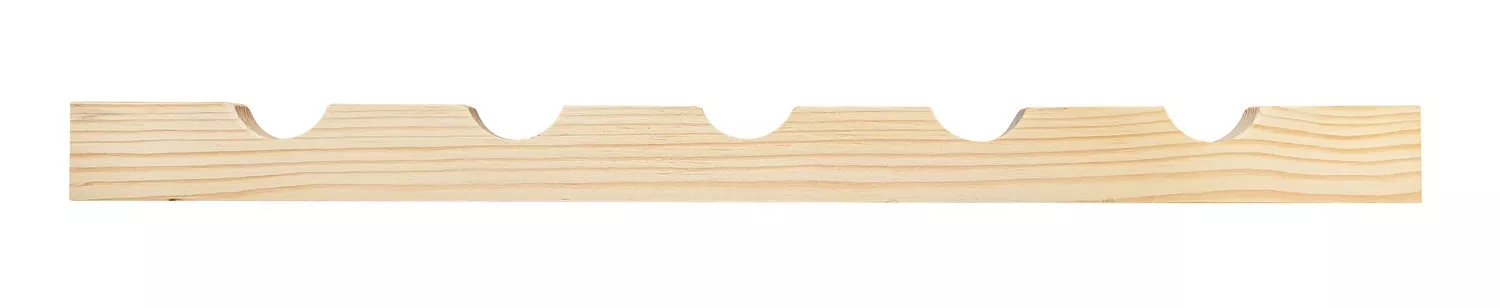 Casier en pin 15 compartiments pour bouteilles 48x48 cm