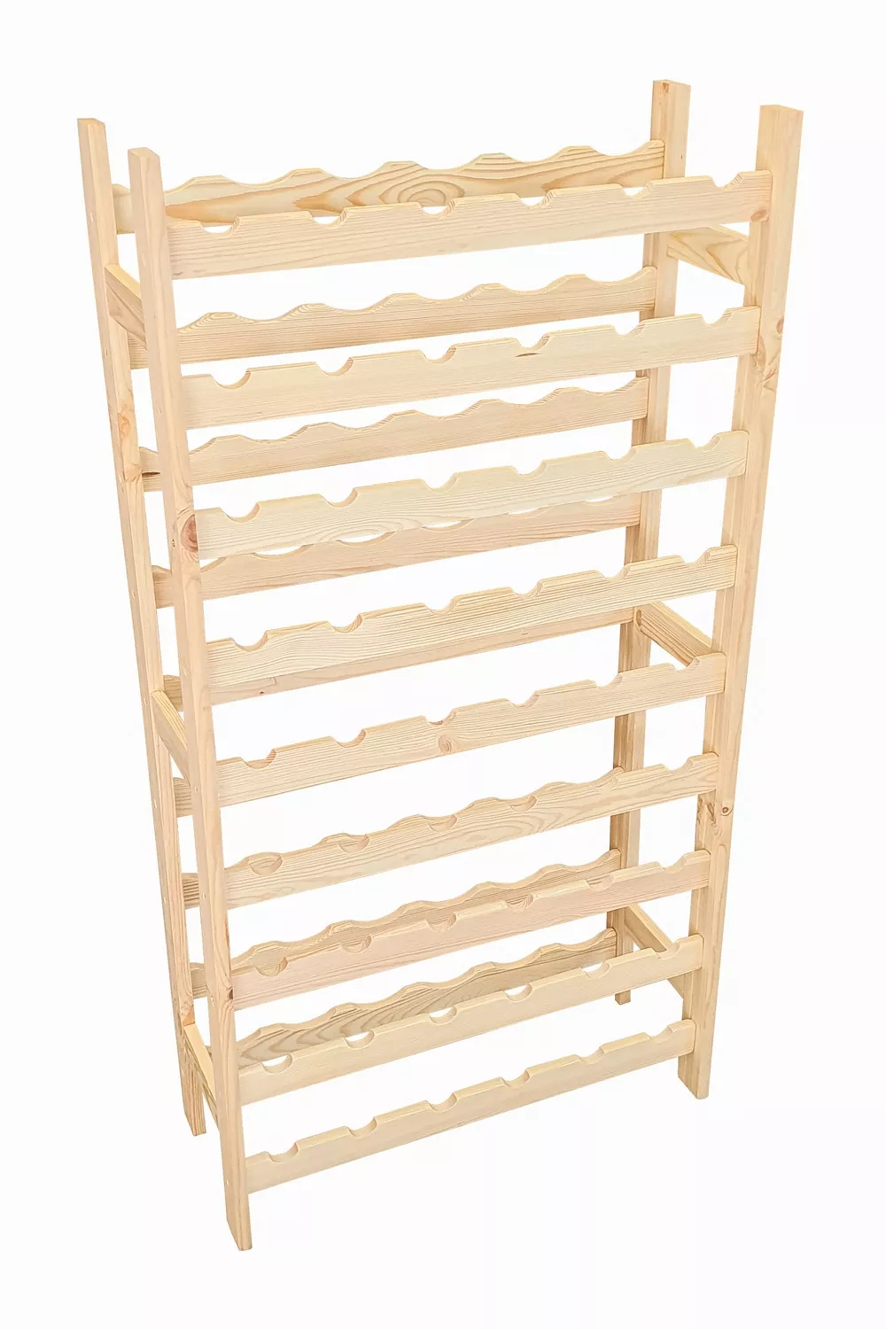 Casier en pin 36 bouteilles