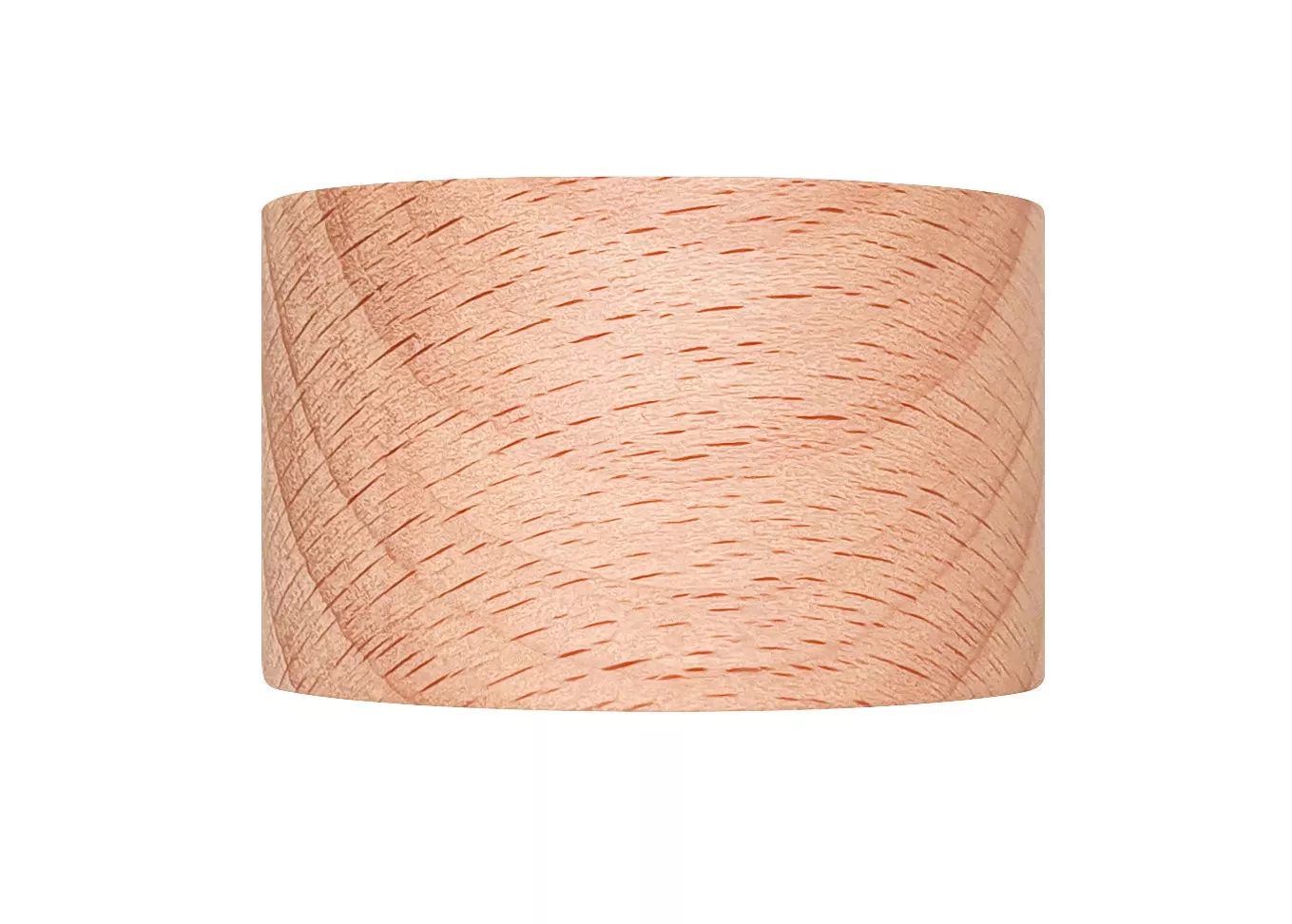 Rond de serviette en hêtre, rond