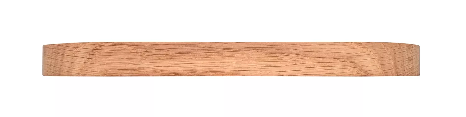 Plateau décoratif ovale en chêne