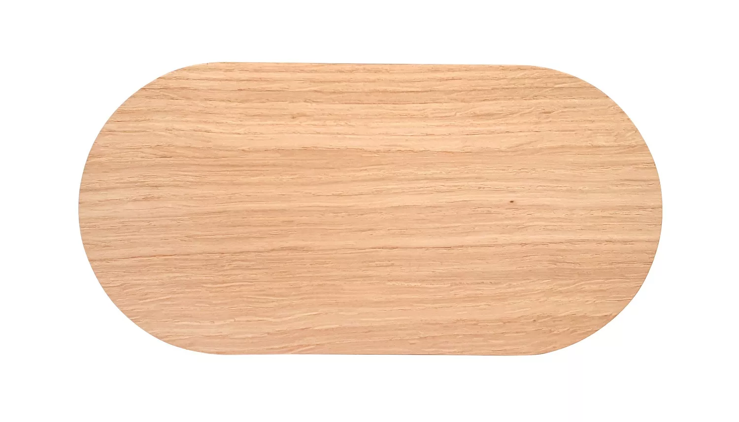 Plateau décoratif ovale en chêne