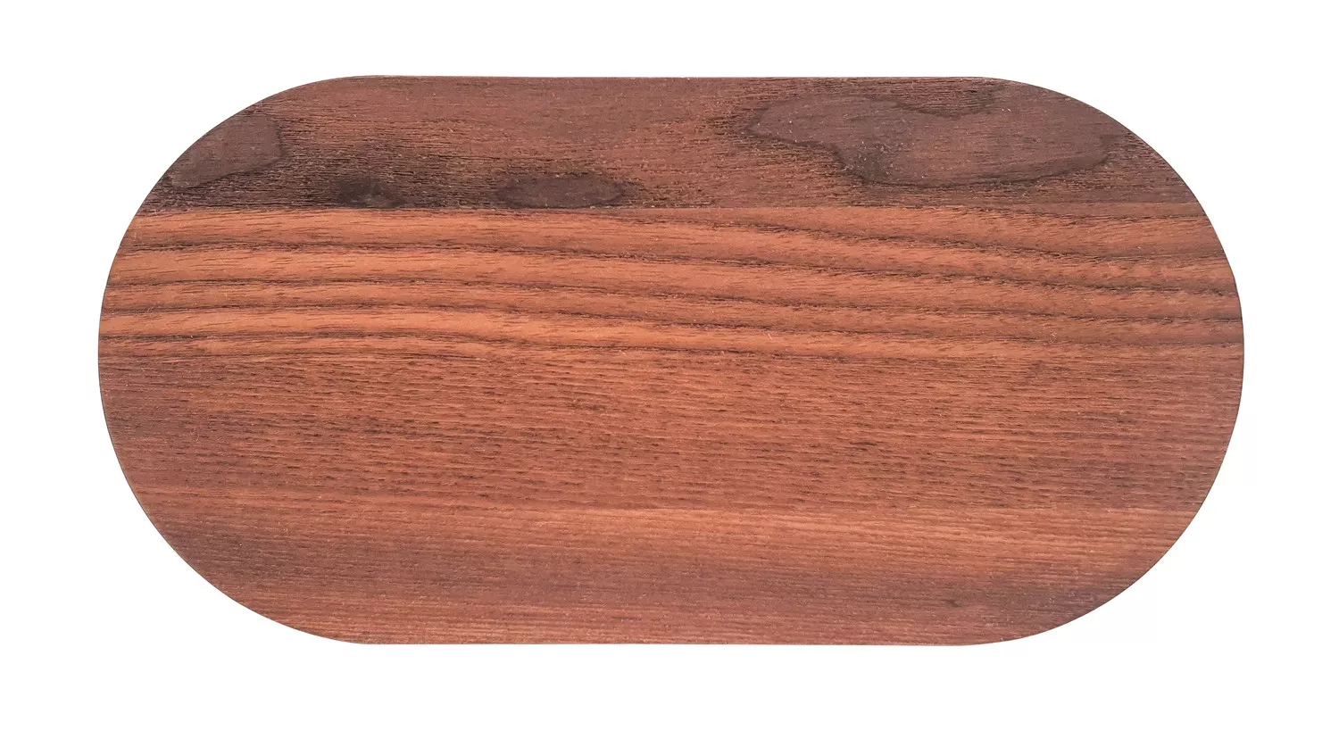 Plateau décoratif ovale en frêne
