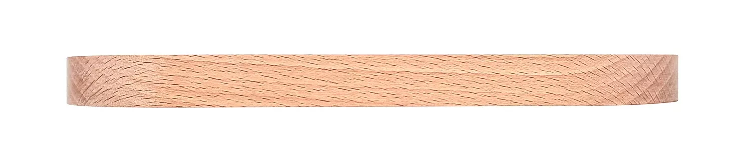 Plateau décoratif ovale en hêtre