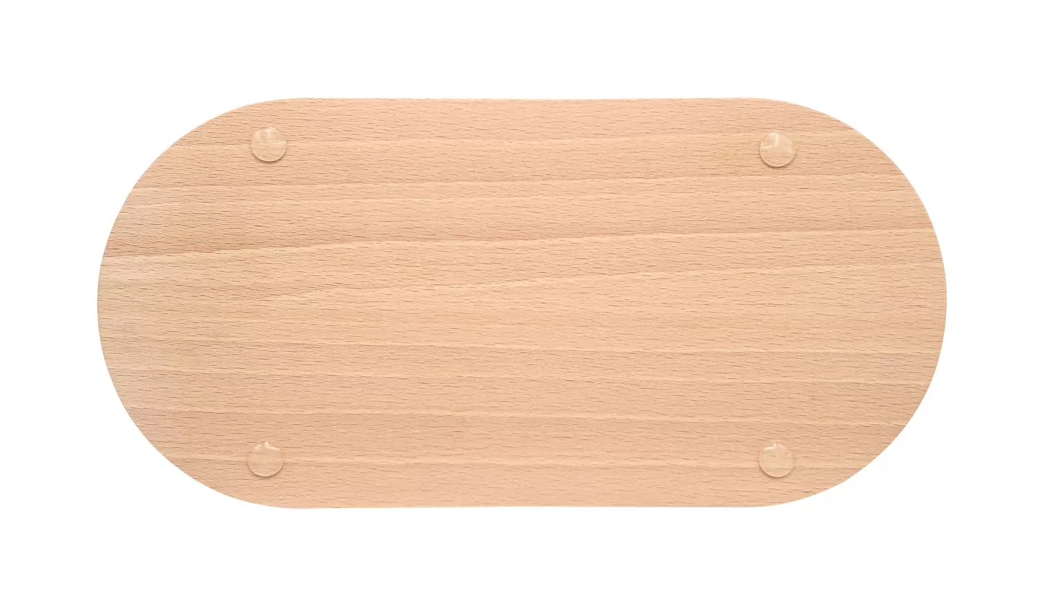 Plateau décoratif ovale en hêtre