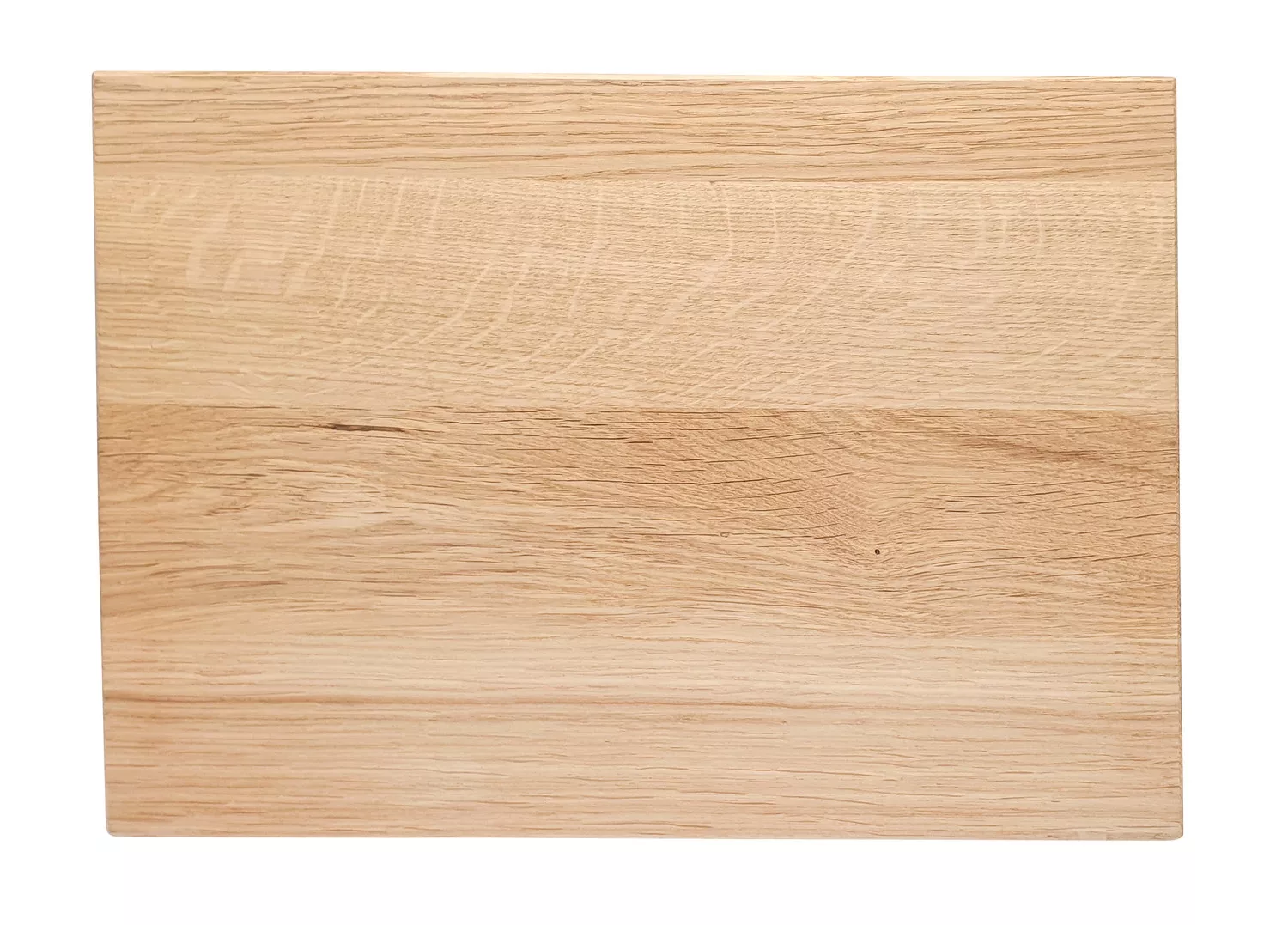 Planche à découper rectangulaire avec rainure à jus en chêne