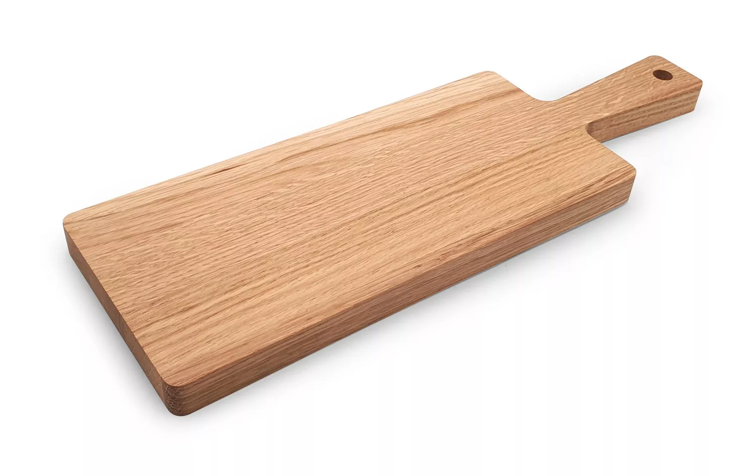 Planche à découper avec manche en chêne