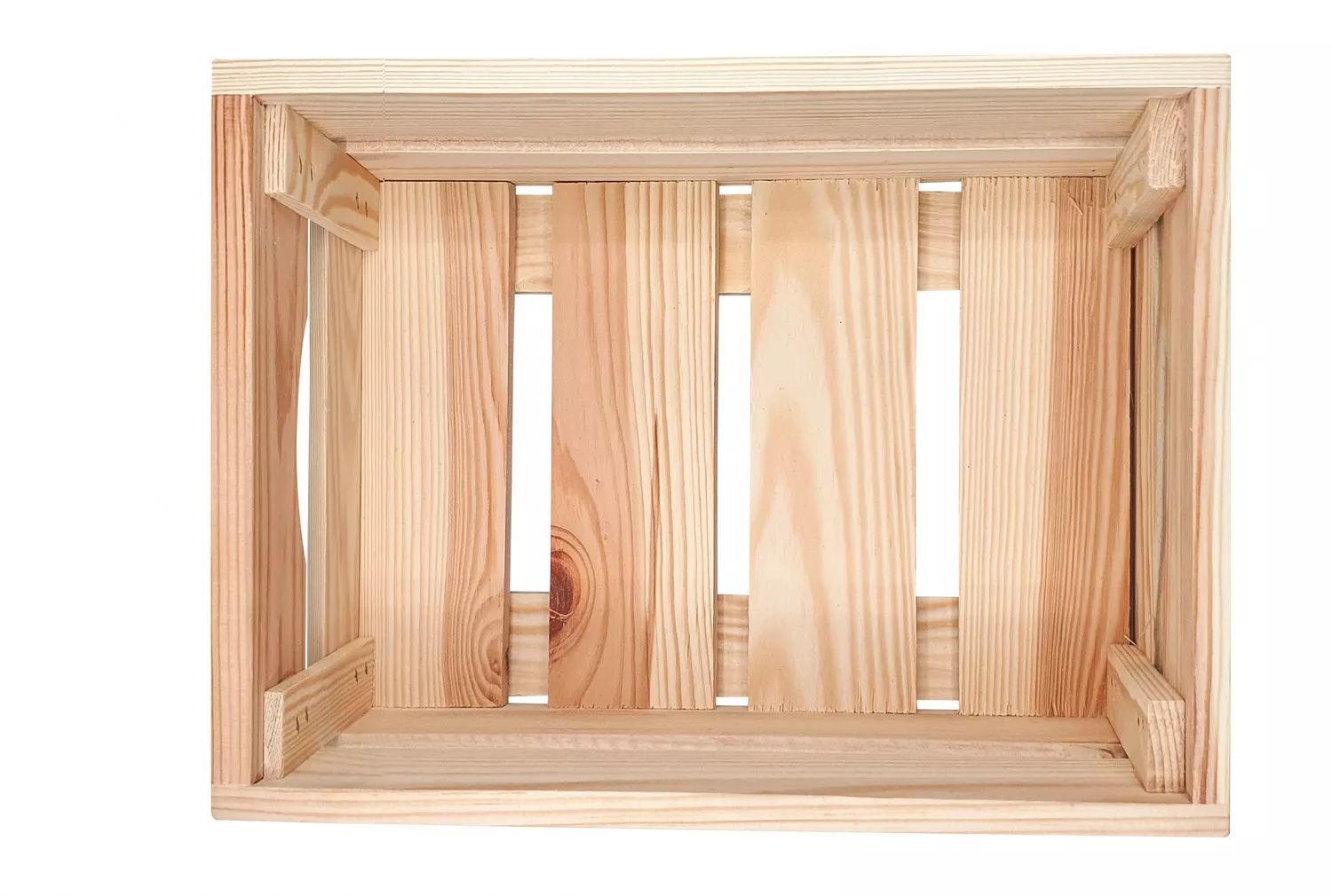 Cagette en pin hauteur 14 cm