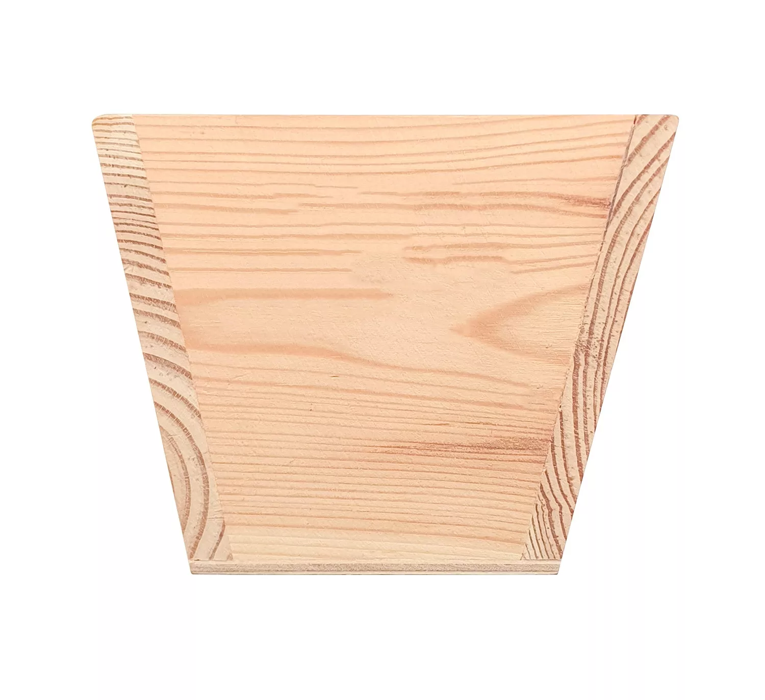 Pot de fleurs en pin, carré