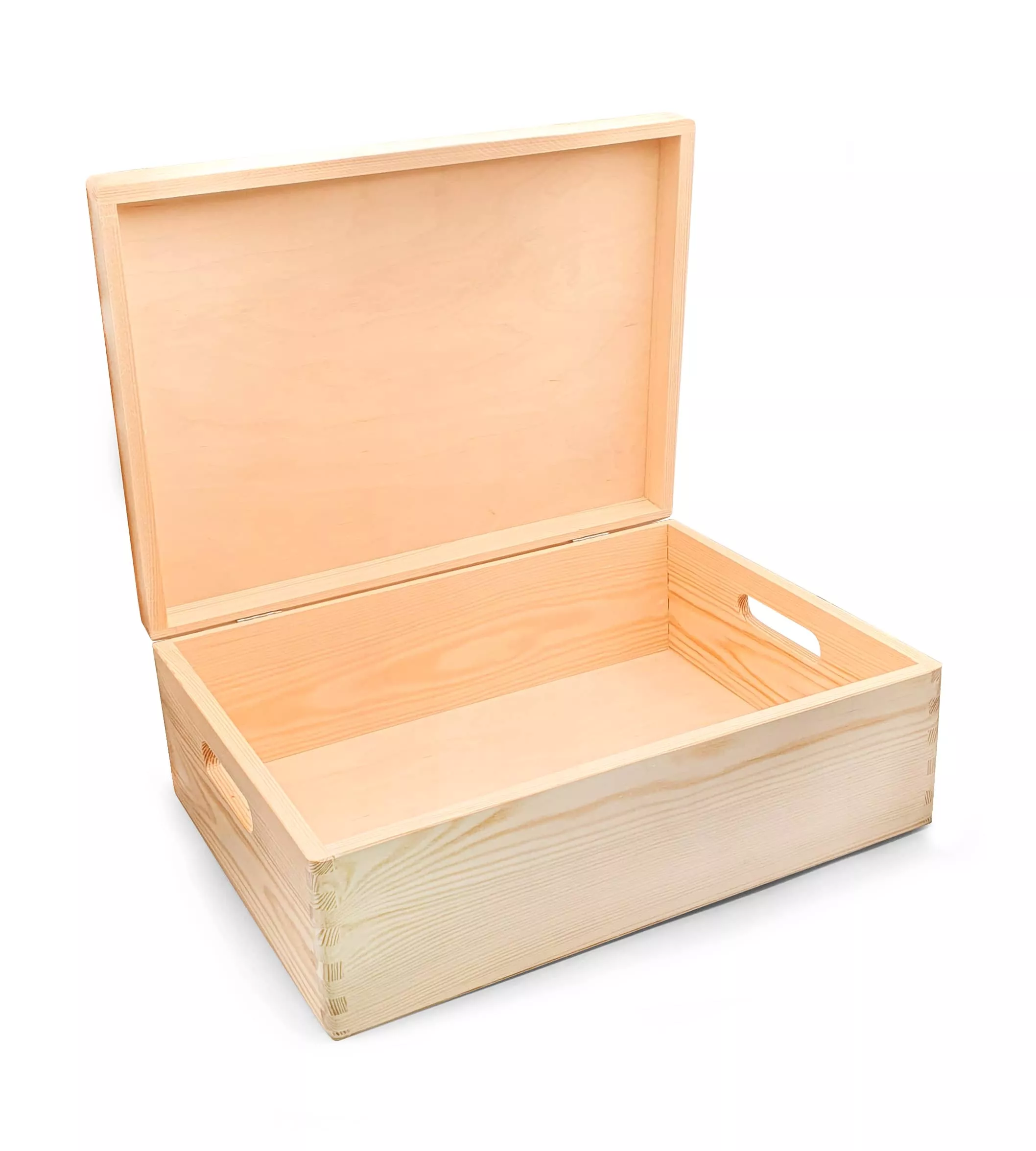 Boite en pin, modèle plat 40x30 cm