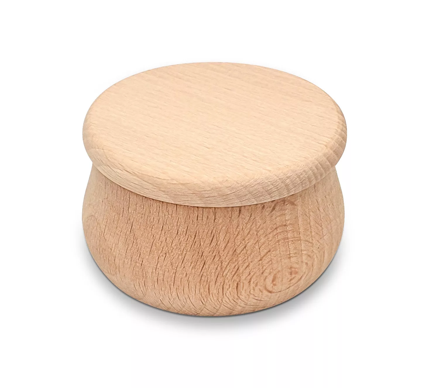 Boite ronde en bois...