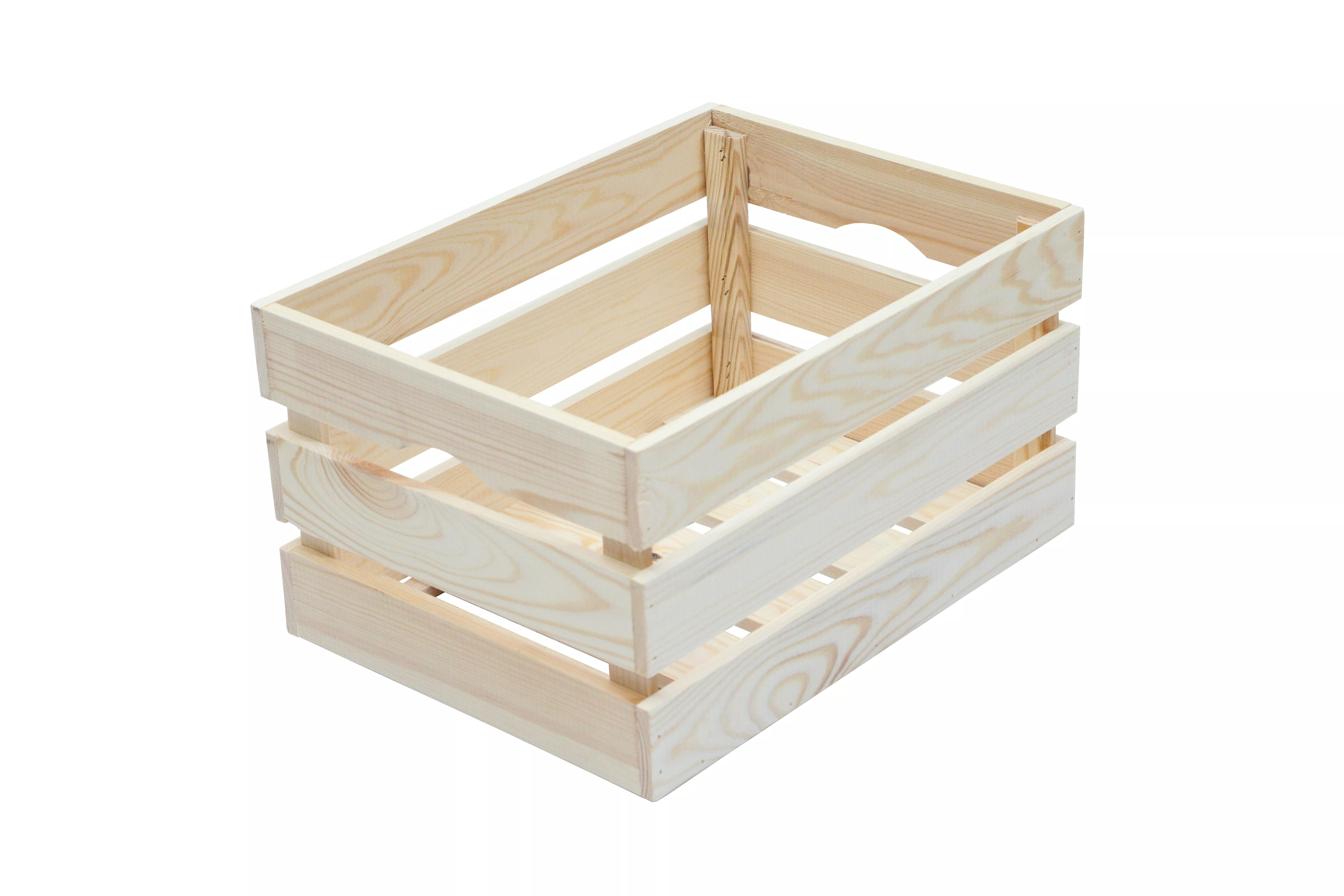 Cagette en pin hauteur 24 cm