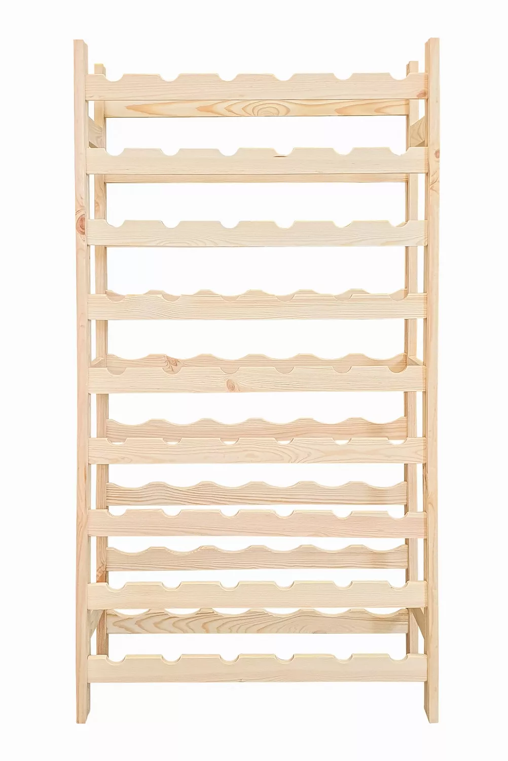 Casier en pin 36 bouteilles