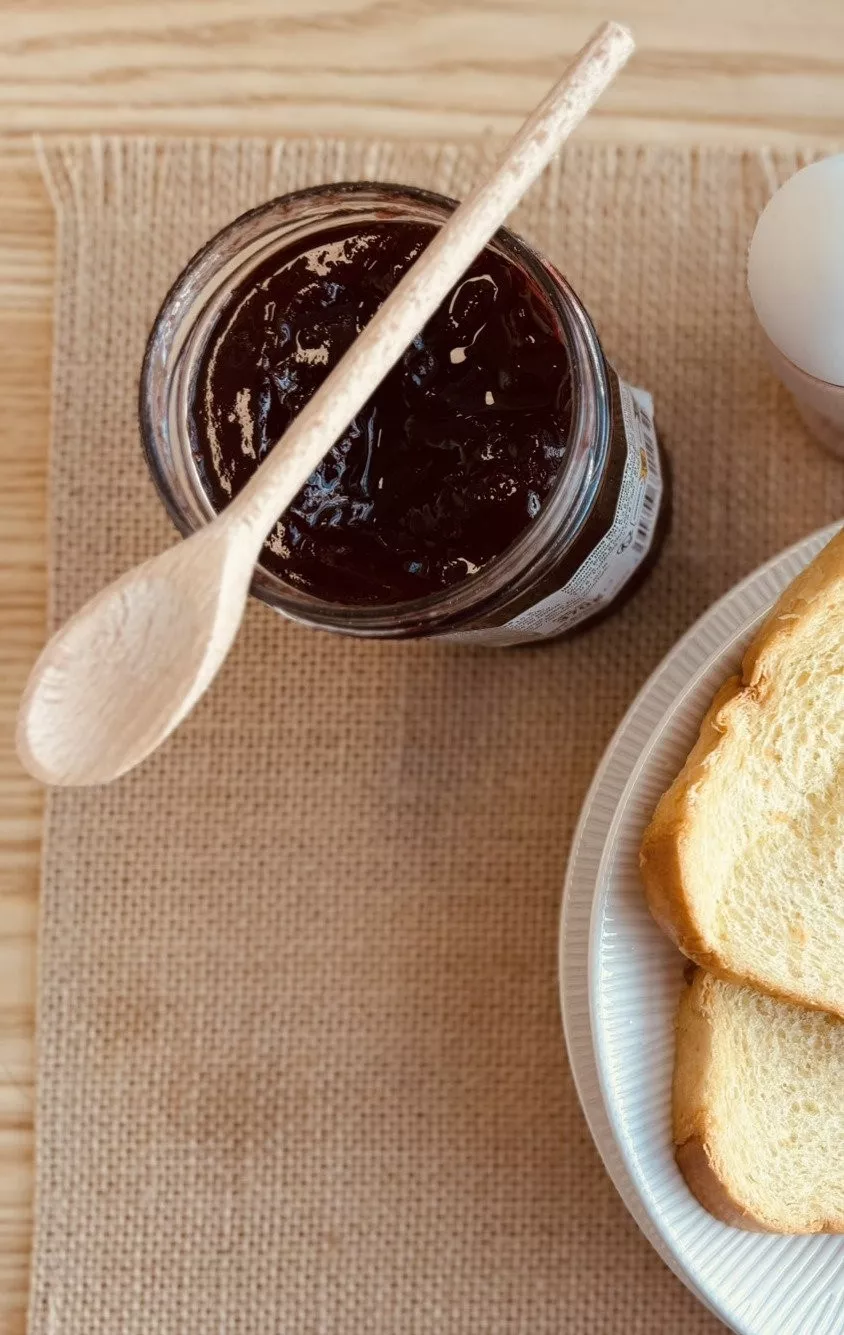 Cuillère à confiture en bois 16 cm