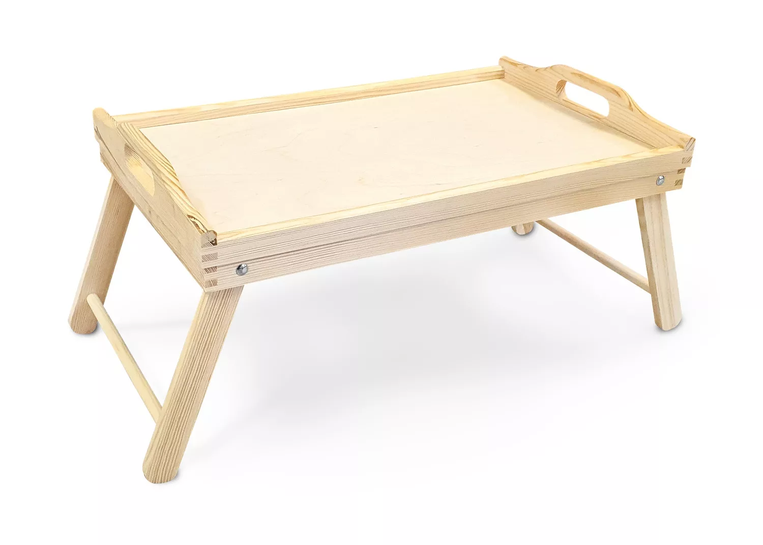 Plateau en pin avec pieds...