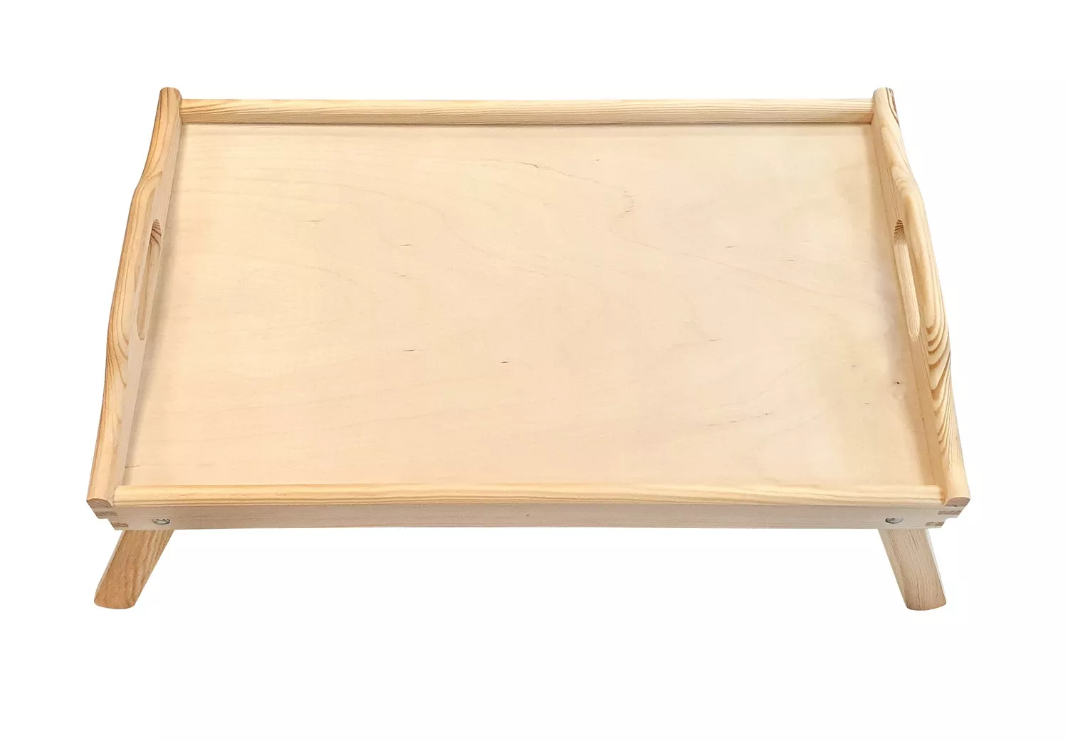 Plateau en pin avec pieds...