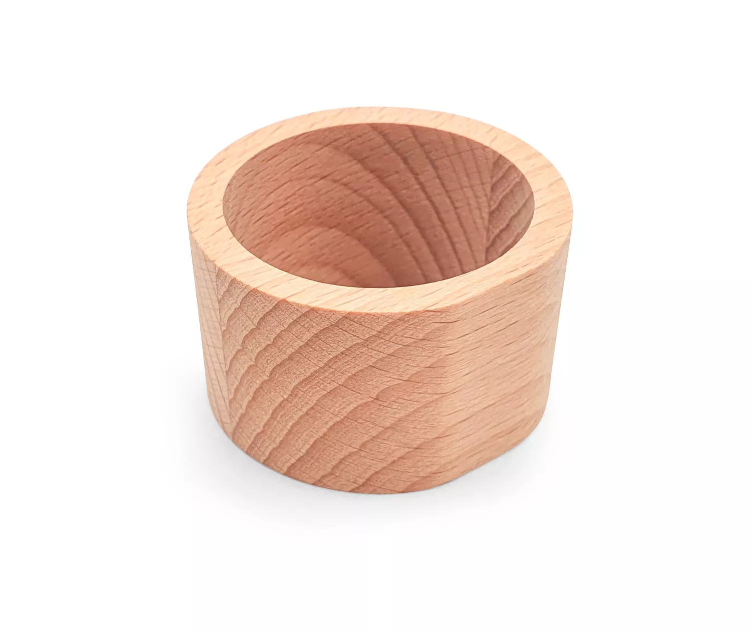 Rond de serviette en hêtre,...