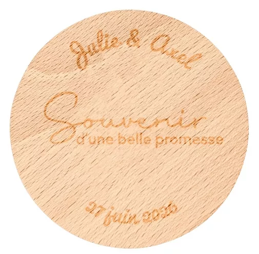 Magnet en bois de hêtre