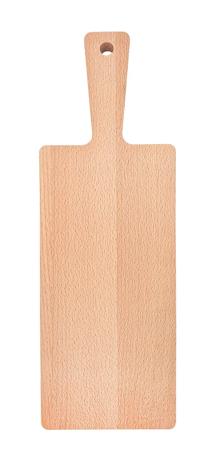 Planche à découper avec manche en hêtre