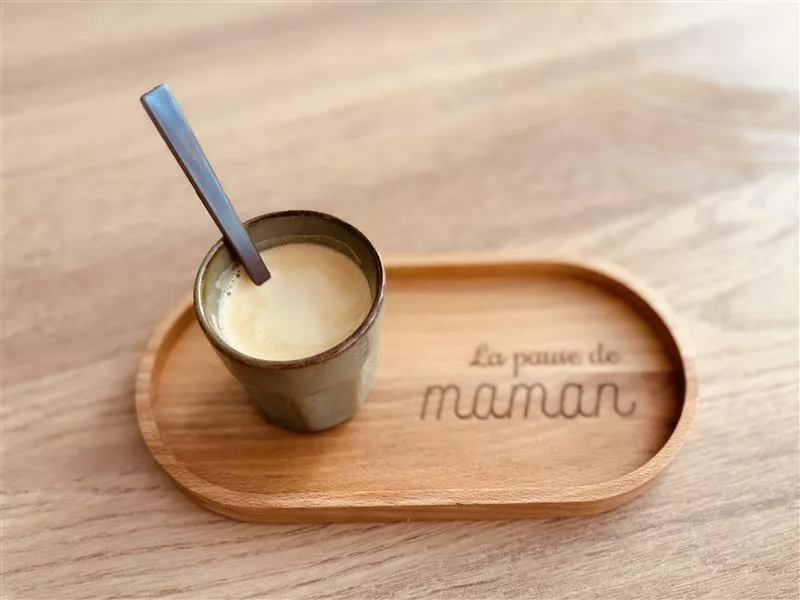 Plateau décoratif ovale en...