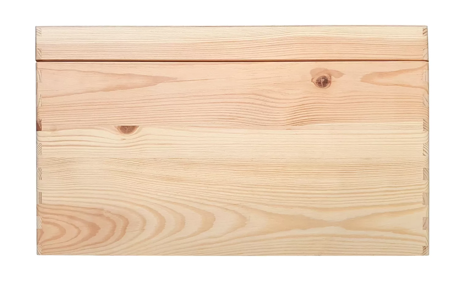 Boite en pin avec couvercle