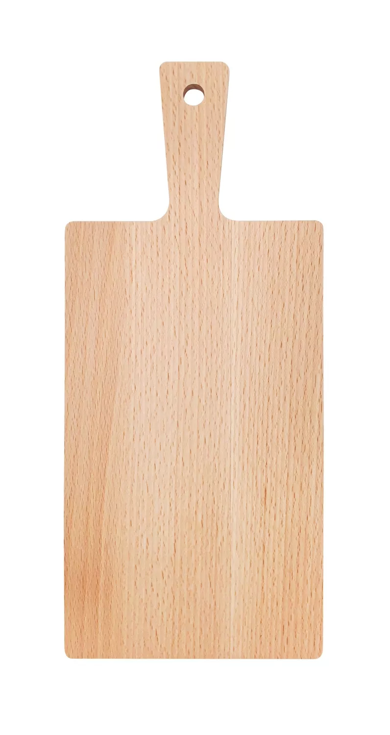 Planche à découper avec manche en hêtre