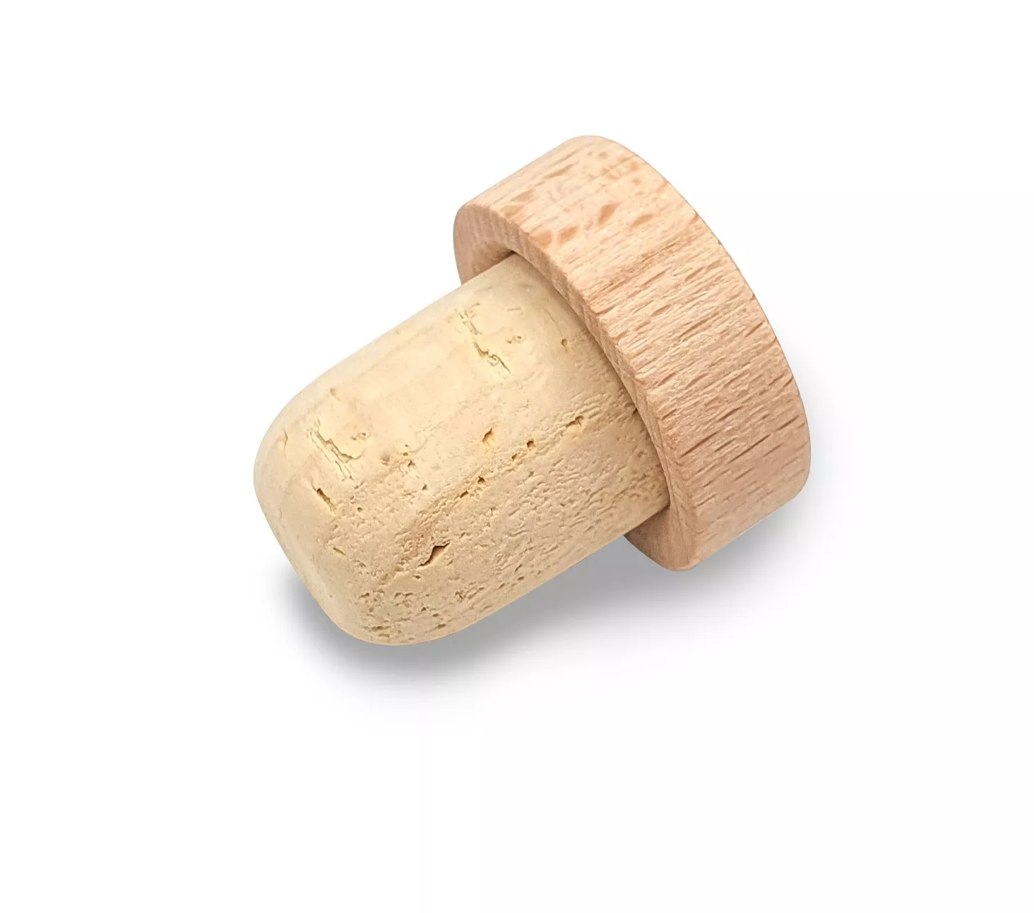 Bouchon tête en hêtre et...