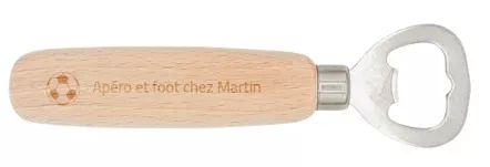 Décapsuleur en bois de hêtre