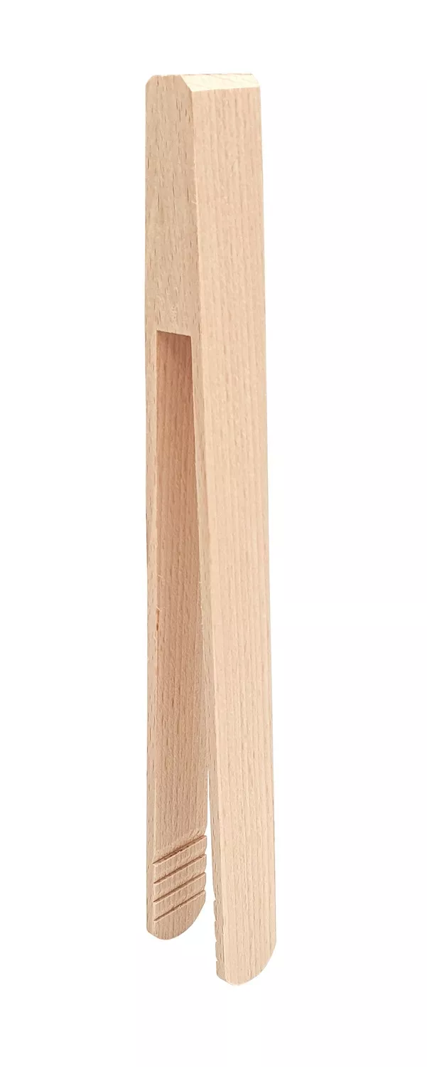 Pince en hêtre brut