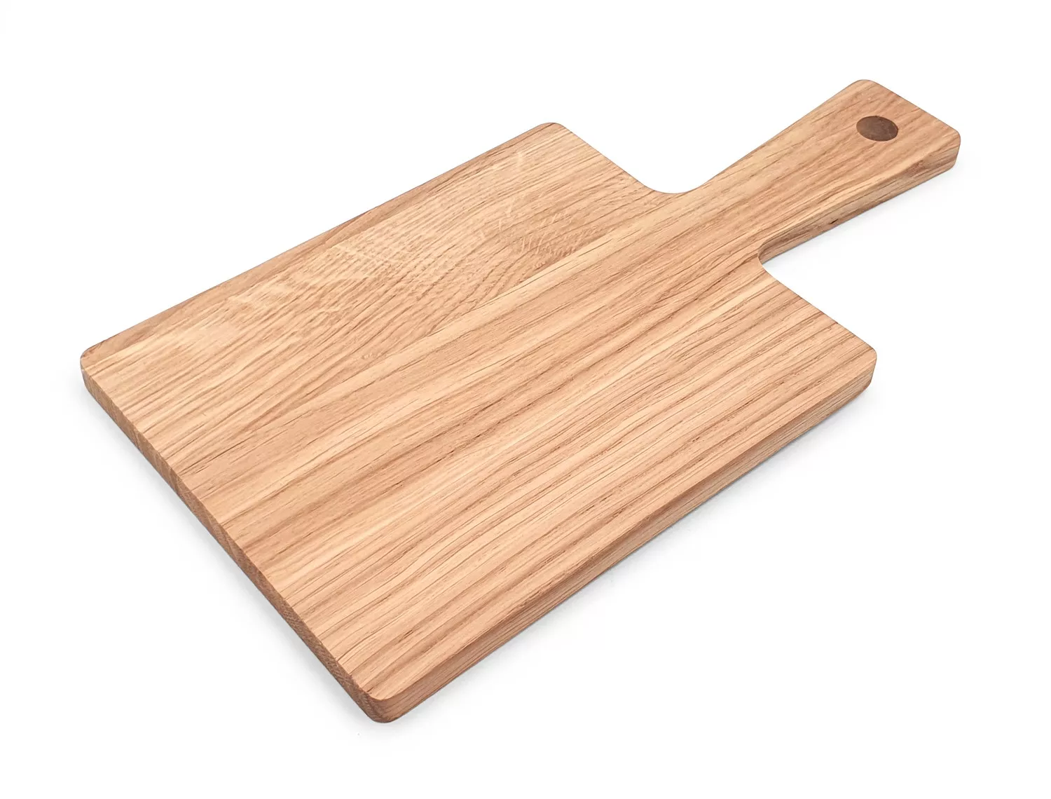 Planche à découper avec manche en chêne