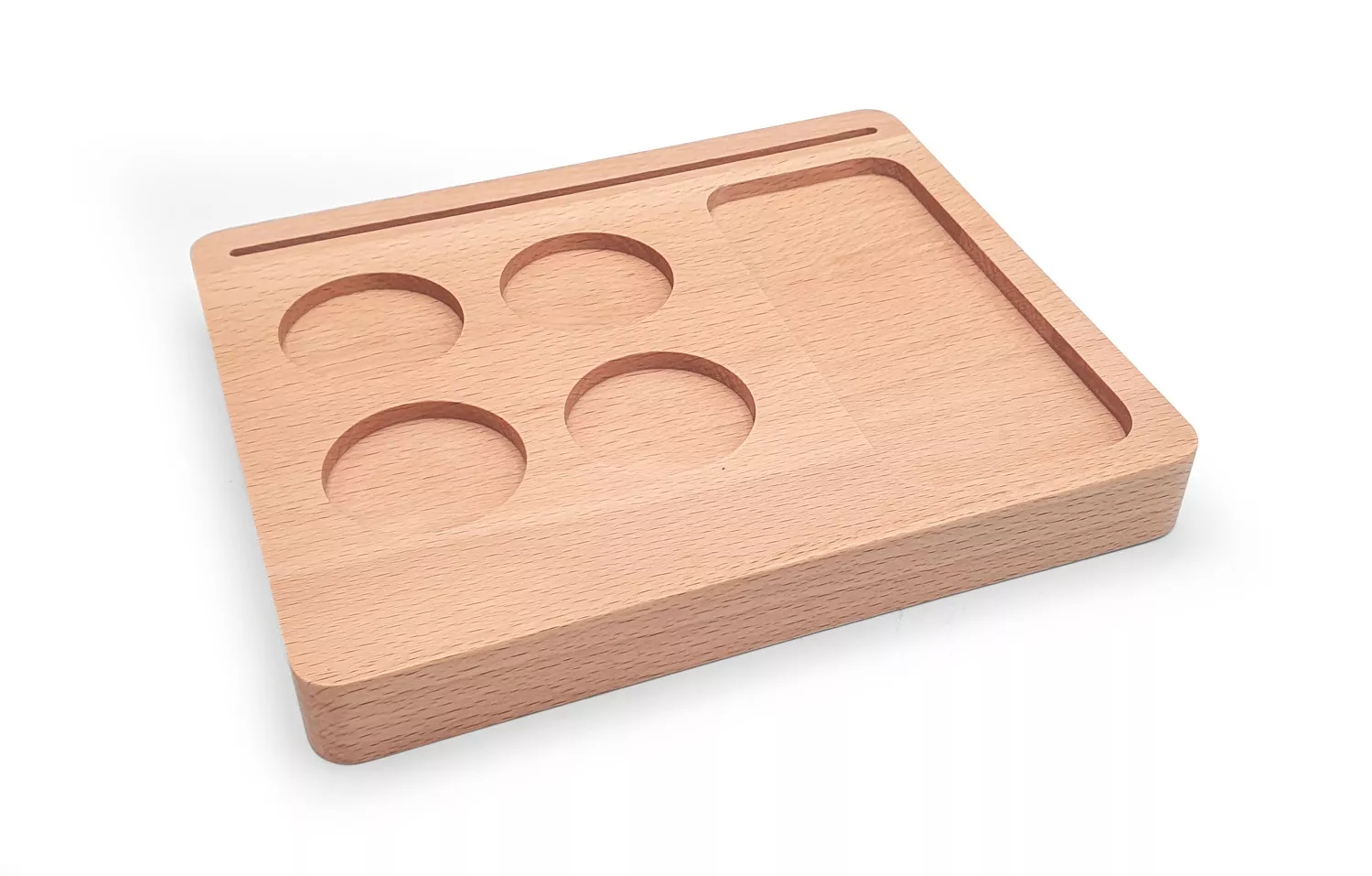 Plateau d'accueil pour capsules de café