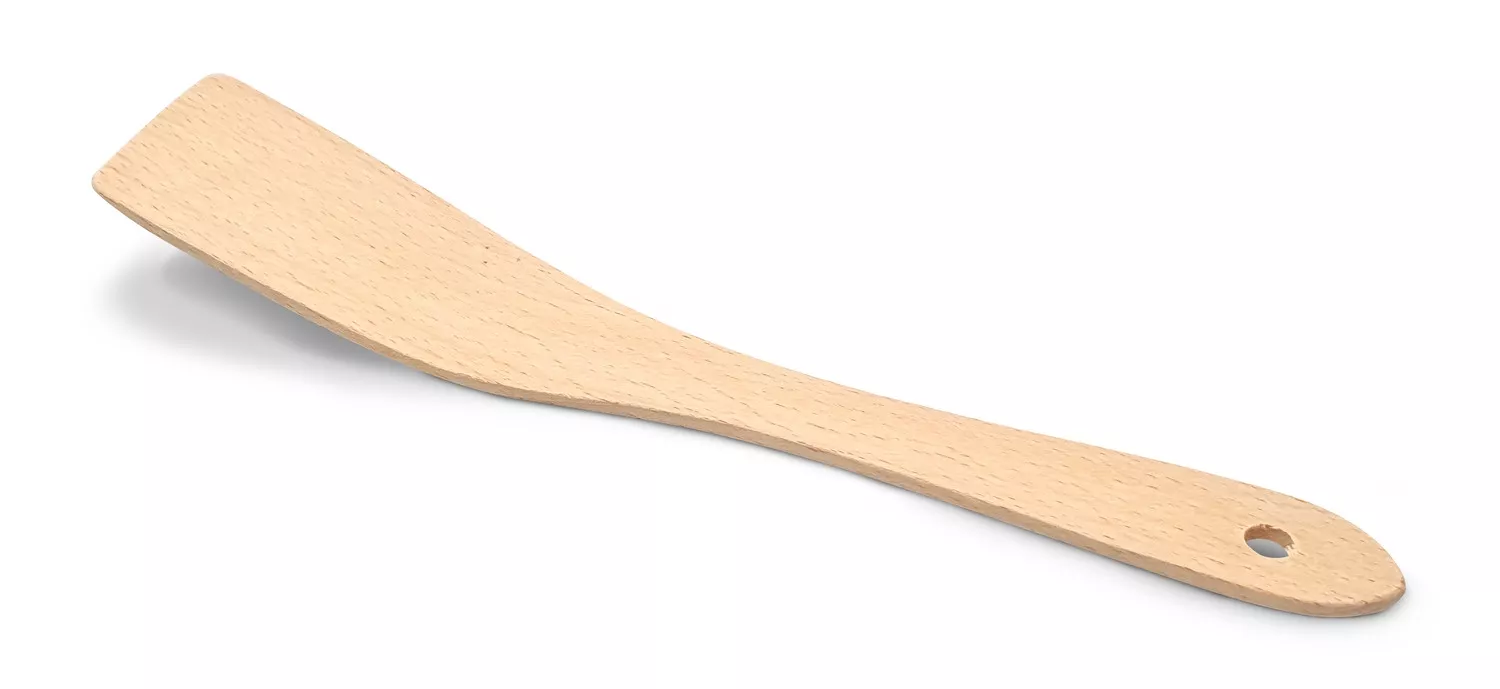 Spatule cintrée en bois 30 cm