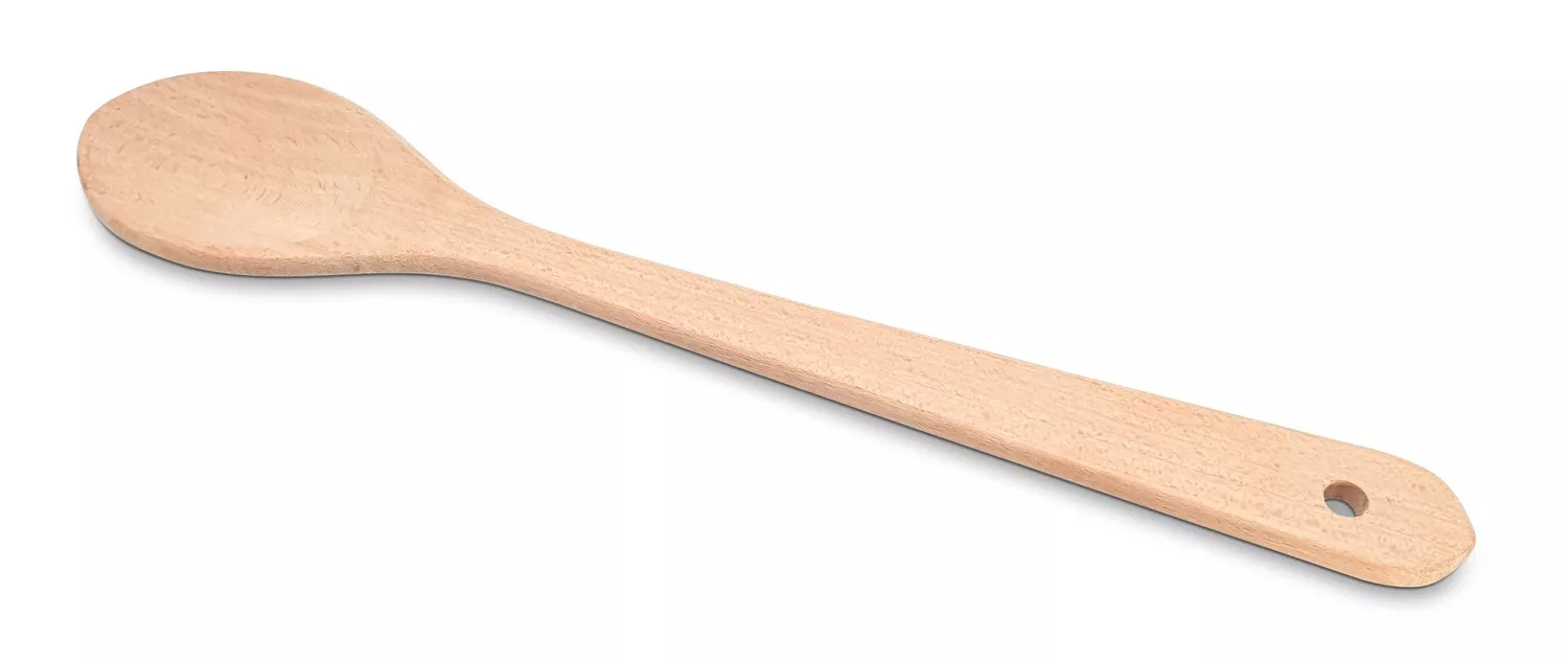 Cuillère avec manche plat...