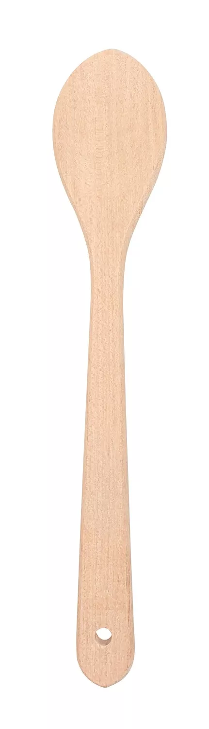 Cuillère avec manche plat en hêtre 30 cm